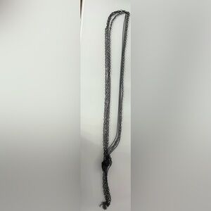 Long multi chain necklace